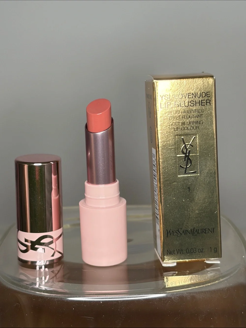 Yves Saint Laurent Love Nude Lip Blusher mini-in Undressed Pink